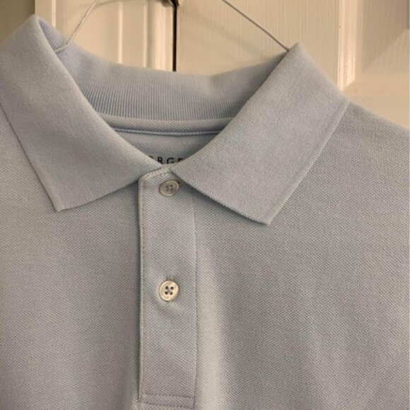 Boys Size 18 Long Sleeve Light Blue Shirt - Picture 4 of 6
